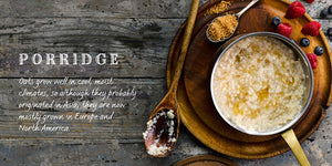 Flavours of England English Breakfast Gilli Davies Huw Jones published by Graffeg Porridge