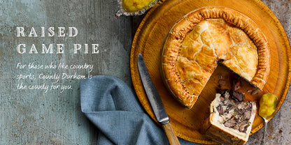 Flavours of England Pies and Pasties Gilli Davies Huw Jones published by Graffeg raised game pie