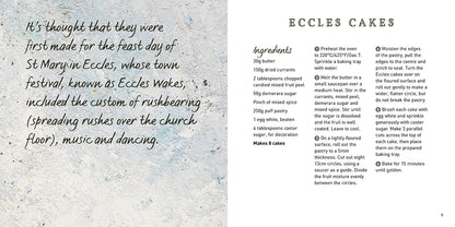 Flavours of England Baking Gilli Davies Huw Jones published by Graffeg Eccles Cakes