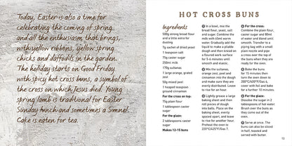 Flavours of England Festive Gilli Davies Huw Jones published by Graffeg Hot Cross Buns Easter