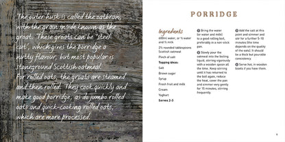 Flavours of England English Breakfast Gilli Davies Huw Jones published by Graffeg Porridge