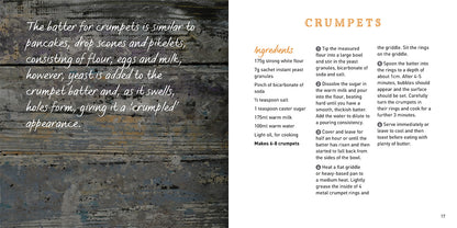 Flavours of England Afternoon Tea Gilli Davies Huw Jones published by Graffeg crumpets