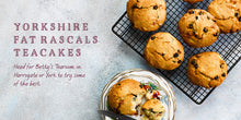 Load image into Gallery viewer, Flavours of England: Suppers and Snacks Gilli Davies Huw Jones published by Graffeg Yorkshire fat rascals teacakes
