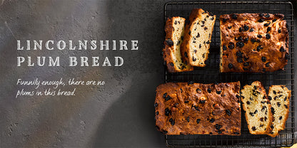 Flavours of England Baking Gilli Davies Huw Jones published by Graffeg Lincolnshire Plum Bread