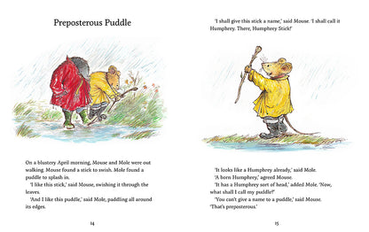 A Very Special Mouse and Mole Joyce Dunbar and James Mayhew published by Graffeg Preposterous Puddle