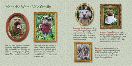 Bertram like to Sew Celestine and the Hare Karin Celestine published by Graffeg