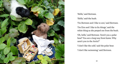 Bertram like to Sew Celestine and the Hare Karin Celestine published by Graffeg