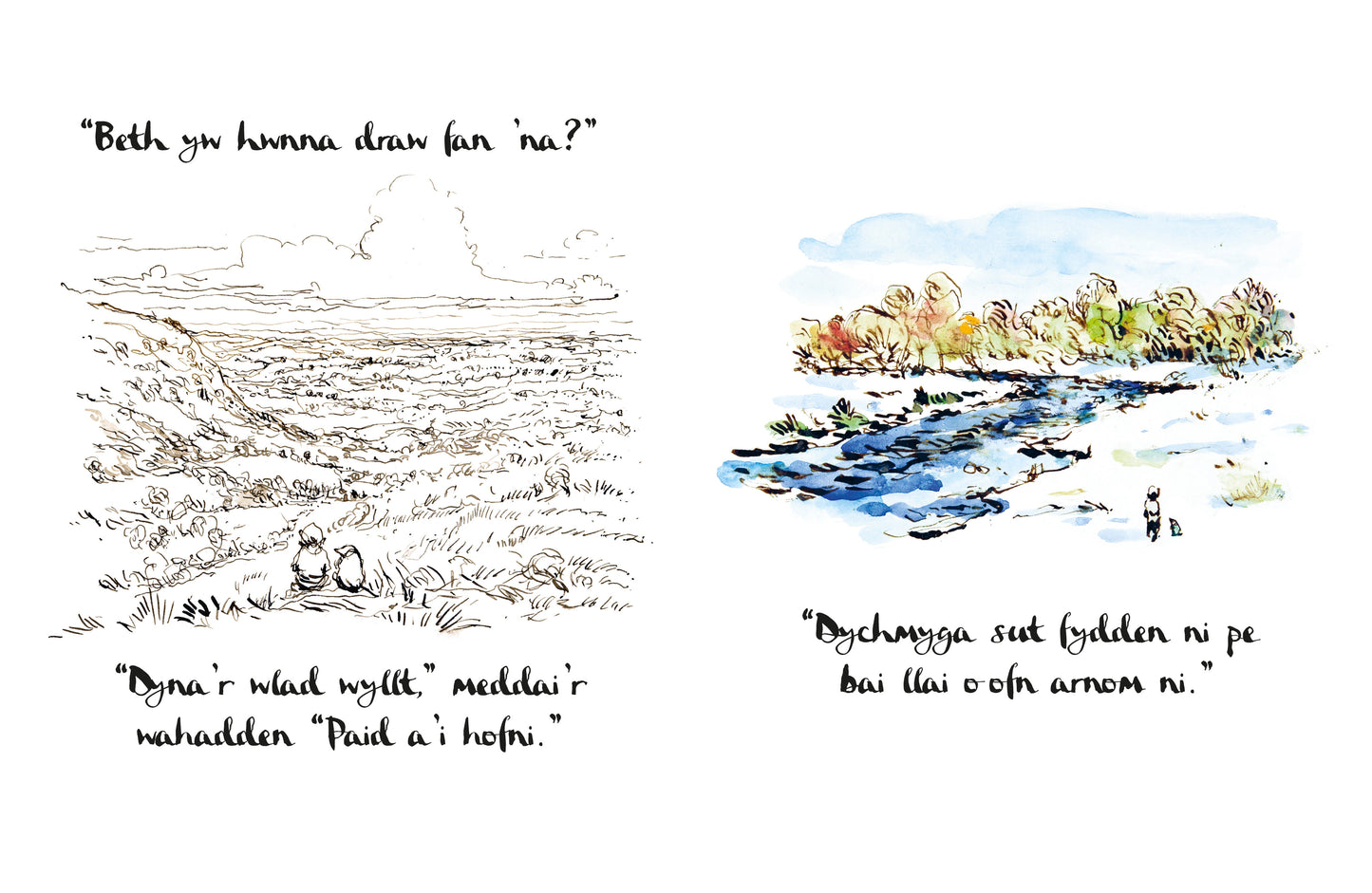 Y Bachgen, y Wahadden, y Llwynog a’r Ceffyl