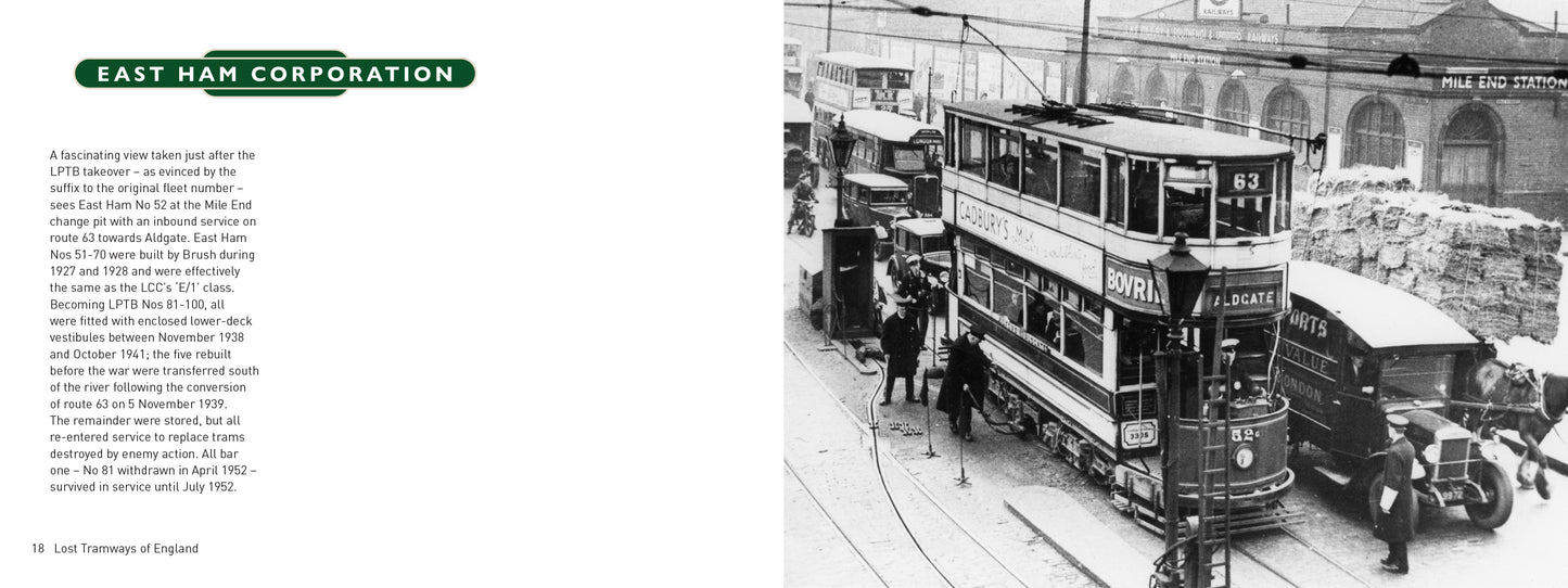 Lost Tramways of England: London North East