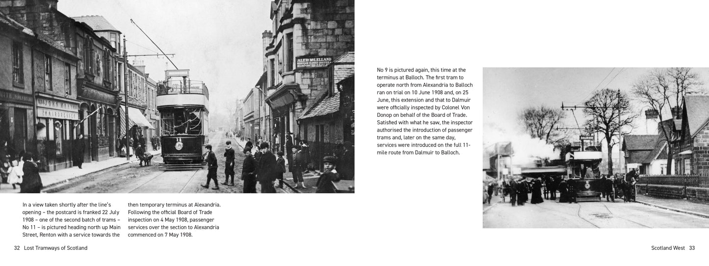 Lost Tramways of Scotland: Scotland West
