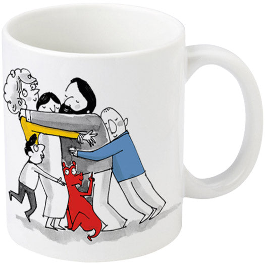 A Cuddle and a Cwtch mug