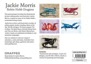 Robin Hobb Dragon Postcard Pack