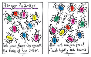 Fun for Fingers by Anna Bruder published by Graffeg Finger Push-Ups
