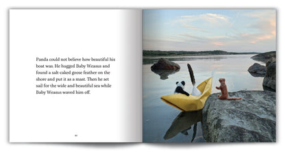 Paper Boat for Panda