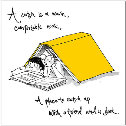 A Cuddle and a Cwtch Greetings Cards