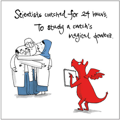 A Cuddle and a Cwtch Greetings Cards